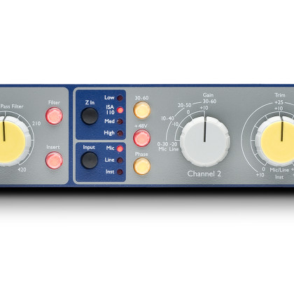 Focusrite Isa Two - edestä