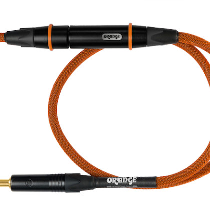 Kiertymätön Orange Twister -kitarajohto