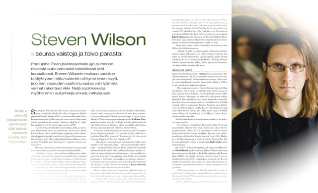 Steven Wilson Riffin haastattelussa